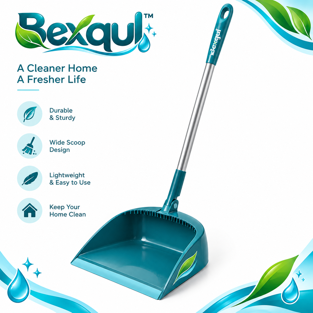 BEXQUL Dustpan and Brush Set