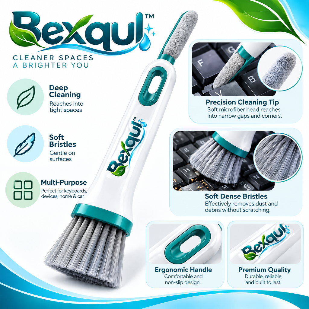 BEXQUL Electric Cleaning Brush Kit