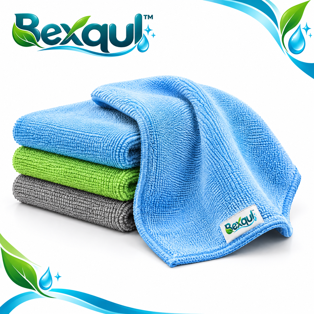 BEXQUL Microfiber Cleaning Cloth Set