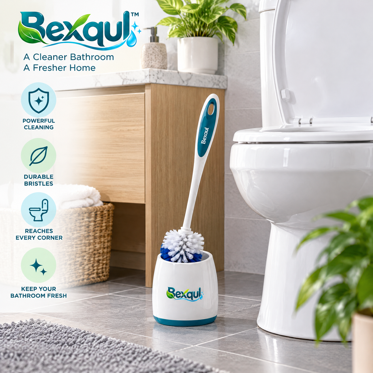 BEXQUL kitchen brush usage